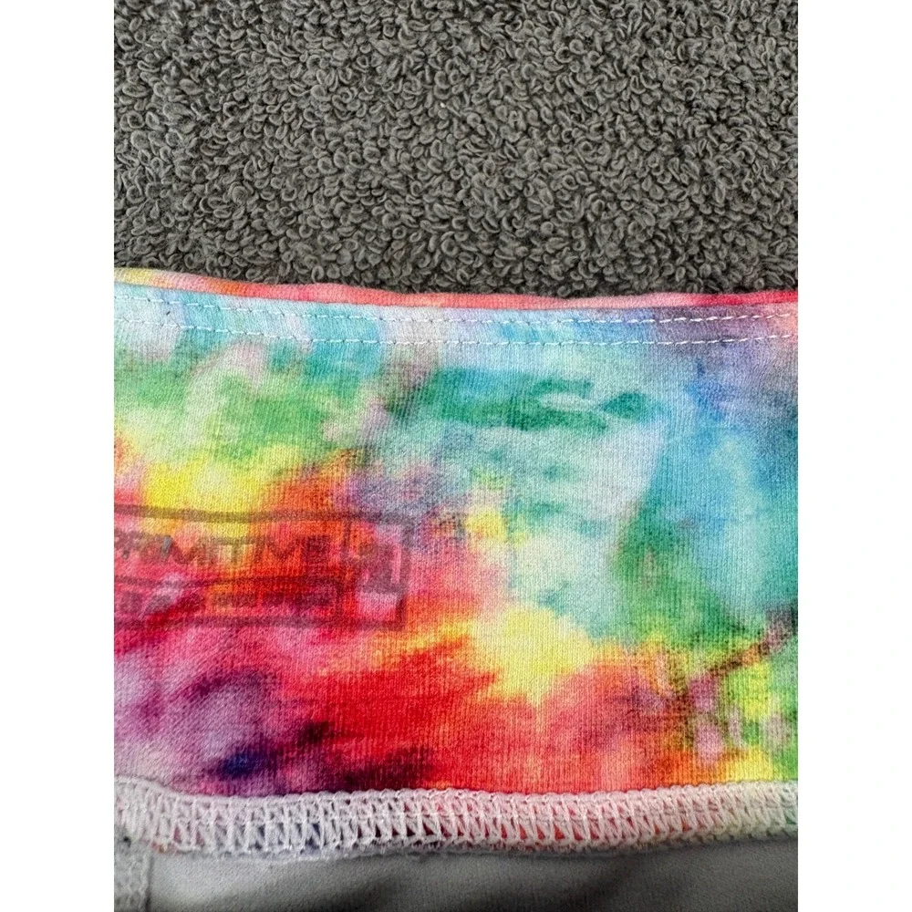 Born Primitive Athletic Lot of 2 Shorts Women XL Multicolor Tie Dye Camo Booty